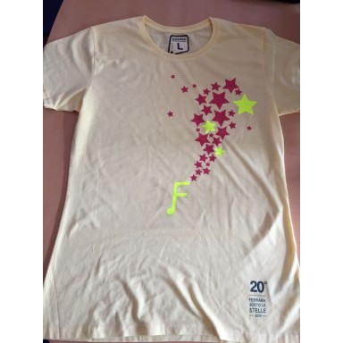 Tshirt stelline fluo